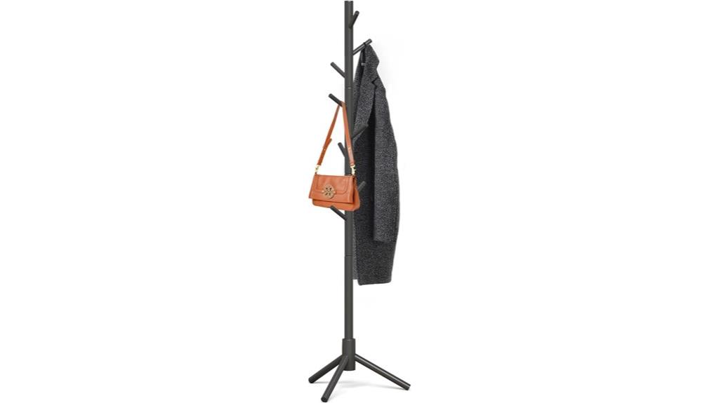 stylish freestanding coat rack