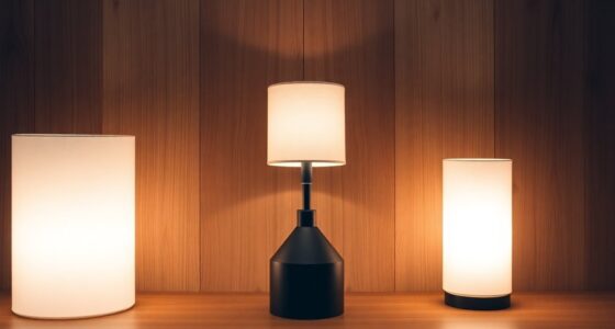 stylish functional minimalist lamps