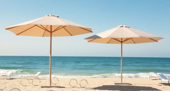 stylish functional outdoor umbrellas