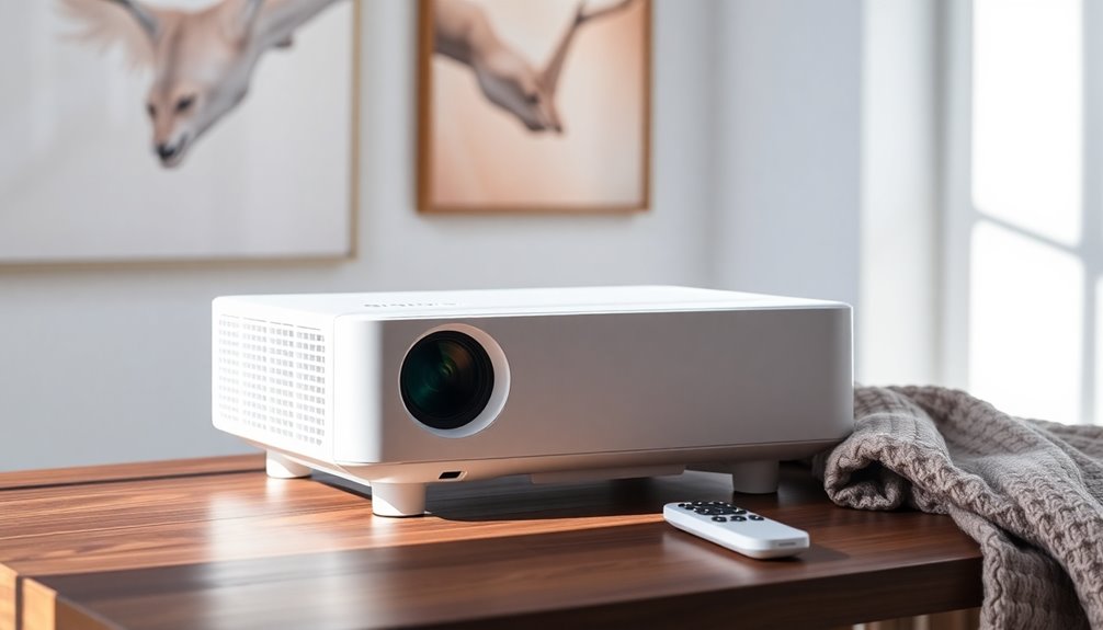 stylish high performance minimalist projectors