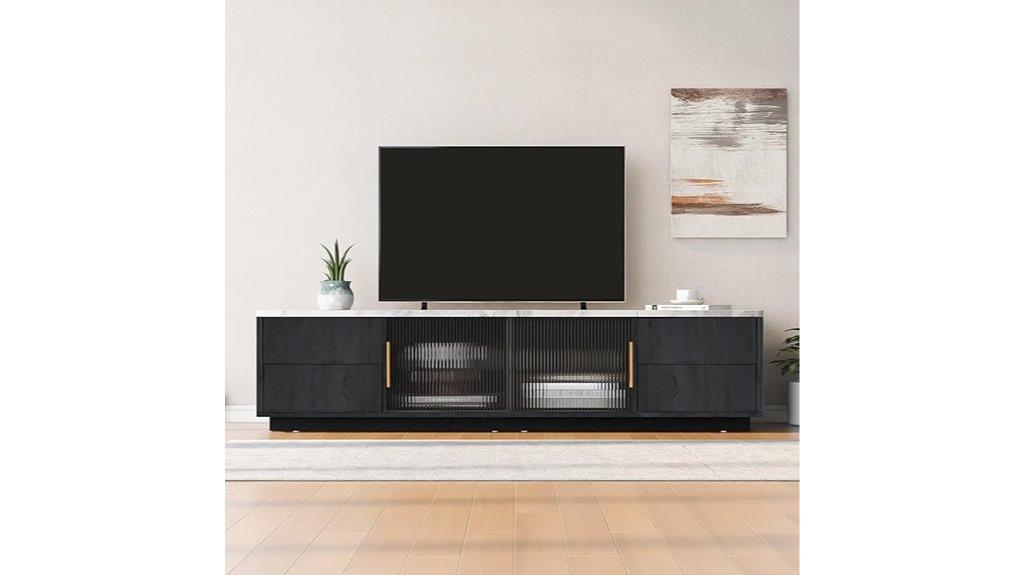 stylish large tv stand