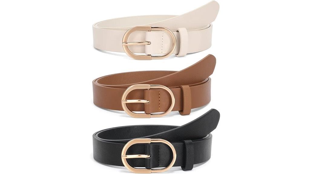 stylish leather belt accessory