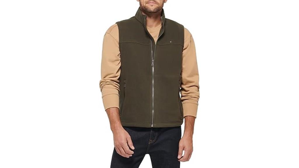 stylish men s fleece vest