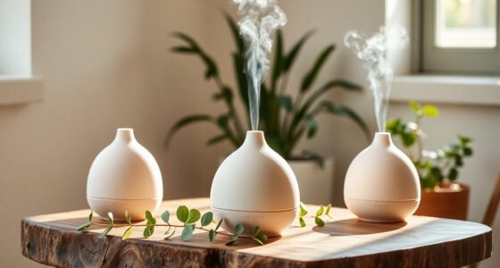 stylish minimalist aromatherapy diffusers