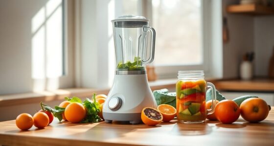stylish minimalist healthy blenders