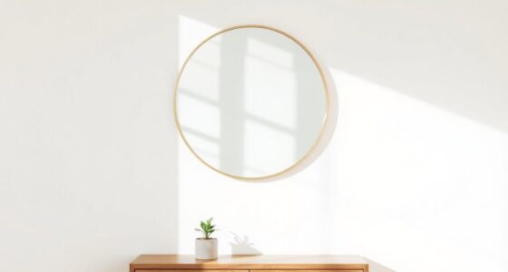 stylish minimalist home mirrors