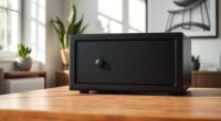 stylish minimalist home safes