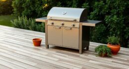 stylish minimalist outdoor grills