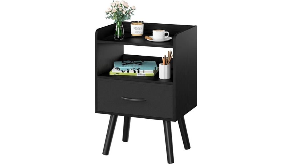 stylish night stand organizer