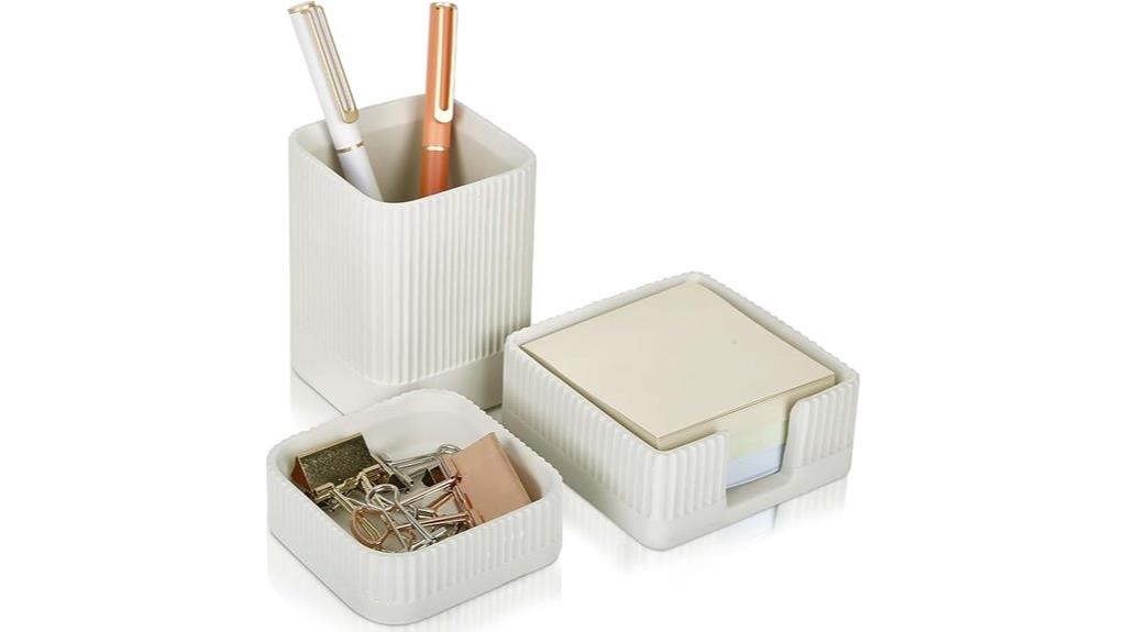 stylish office desk organization