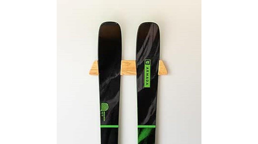 stylish ski storage solution