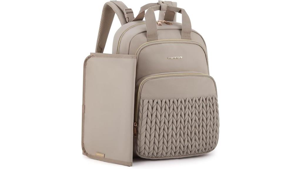 stylish unisex diaper backpack
