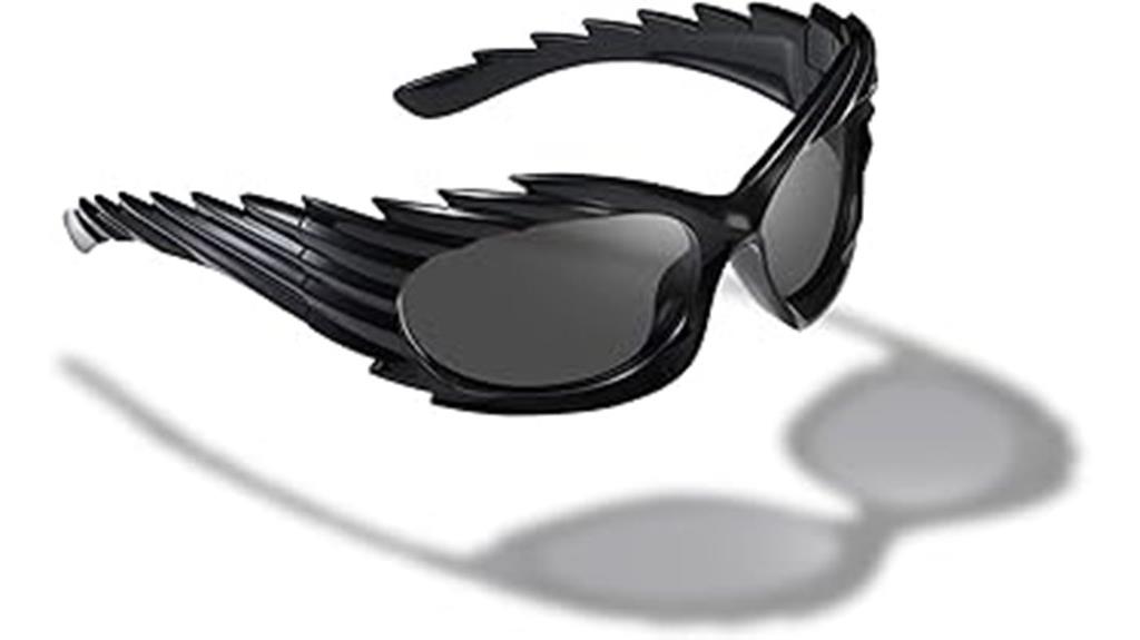 stylish unisex wrap sunglasses