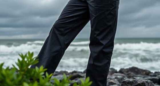 stylish waterproof rain pants
