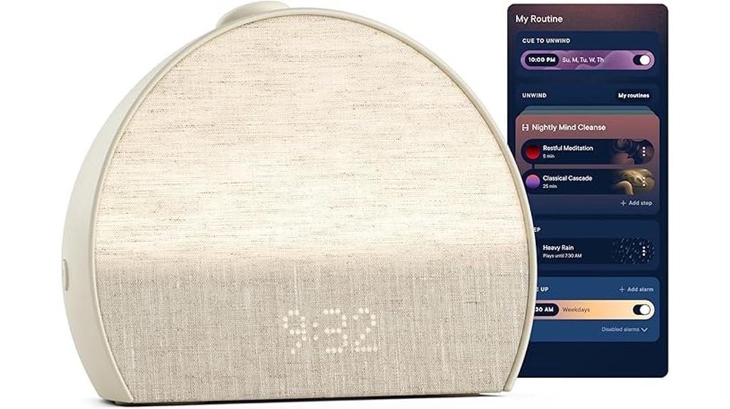 sunrise alarm clock device