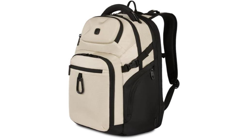 swissgear laptop backpack khaki