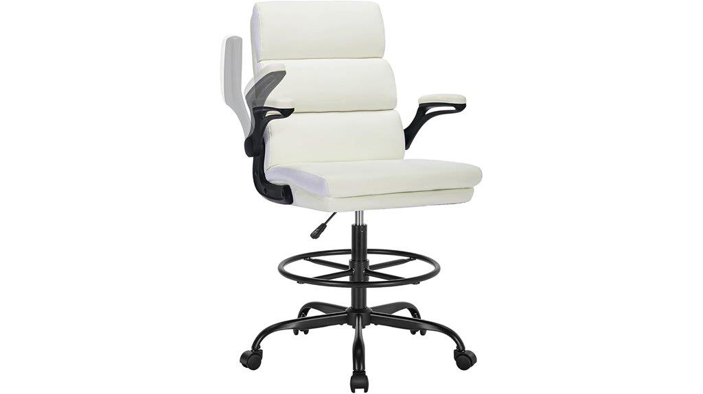 tall office chair features