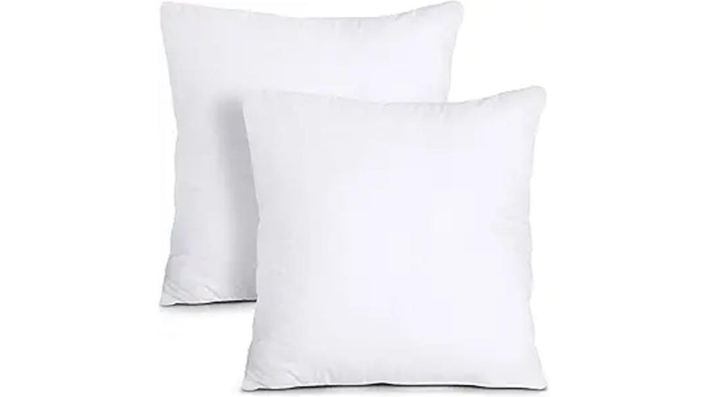 throw pillow inserts pack