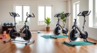 top rated home exercise bikes