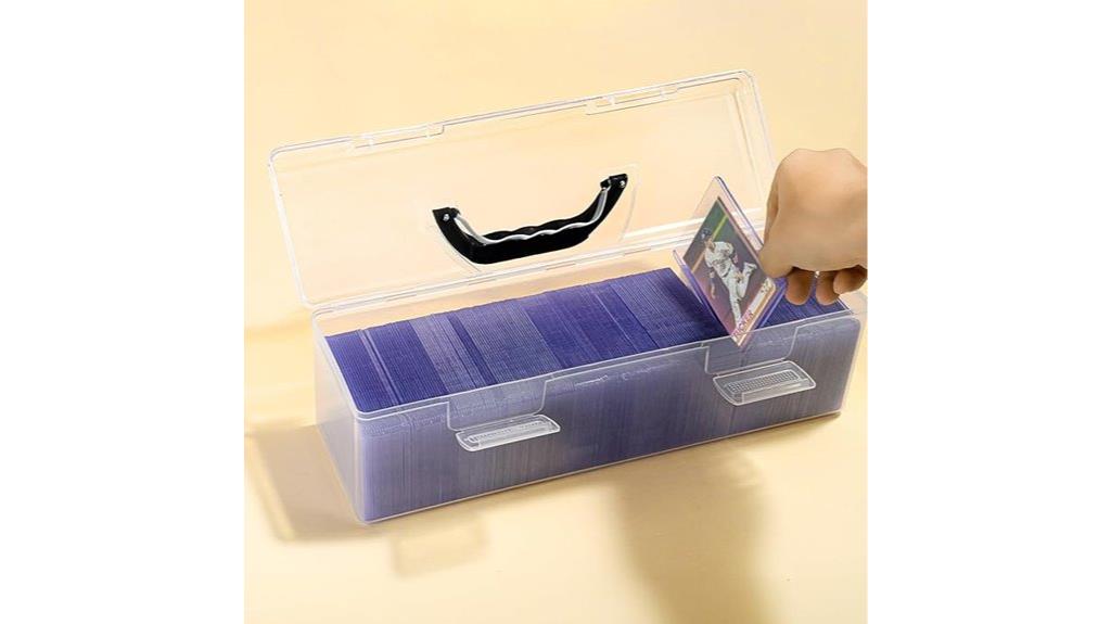 toploader trading card storage