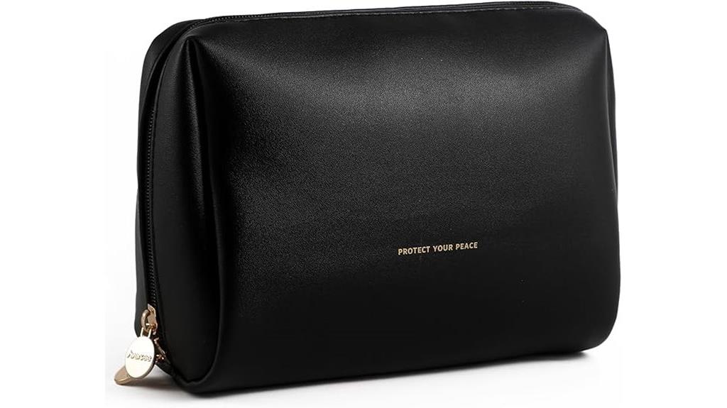 travel friendly makeup pouch