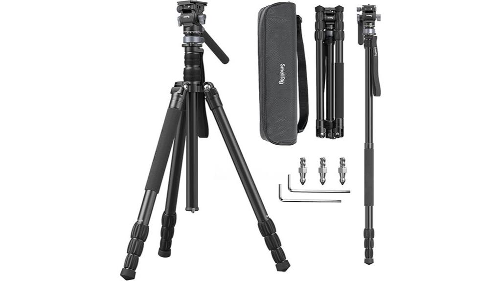 travel friendly video tripod