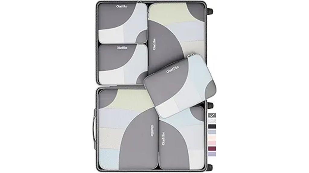 travel packing cube set