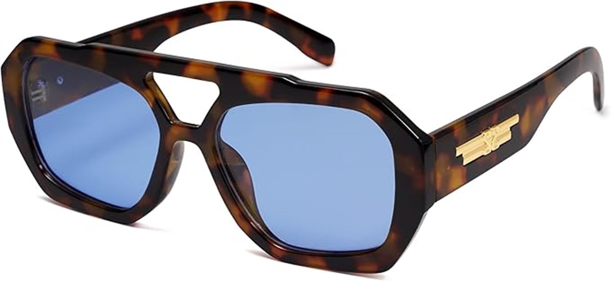 trendy aviator sunglasses design
