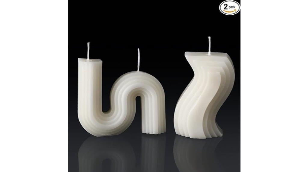 trendy twist aesthetic candles