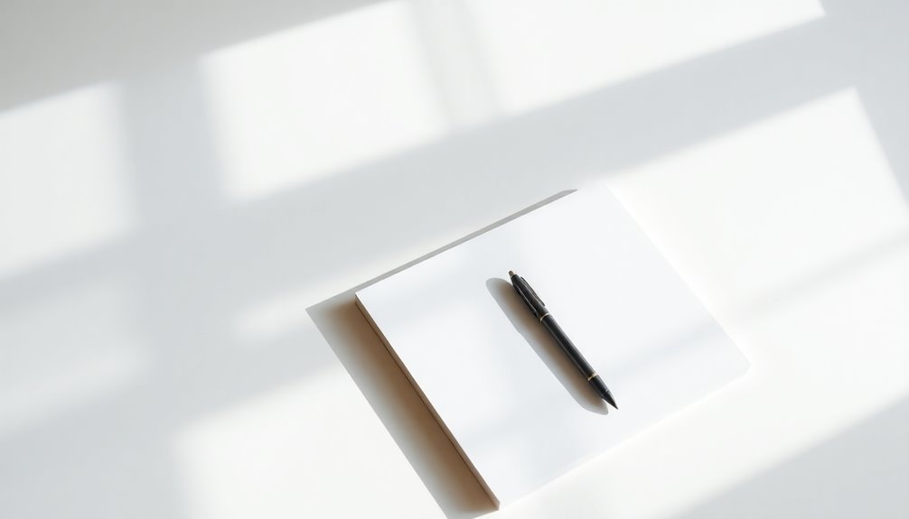 typography enhances minimalist aesthetics