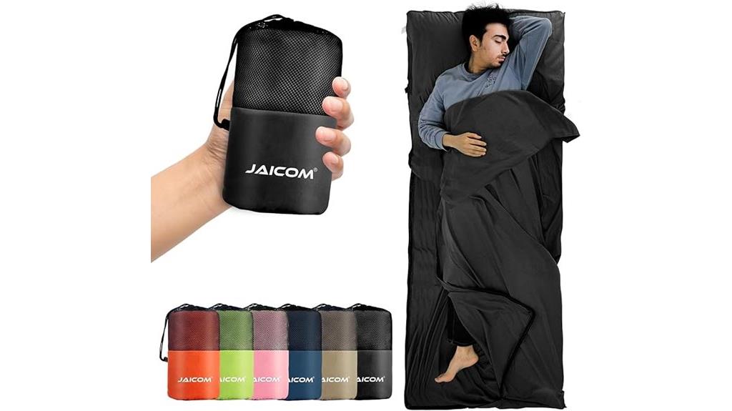 ultralight travel sleeping liner