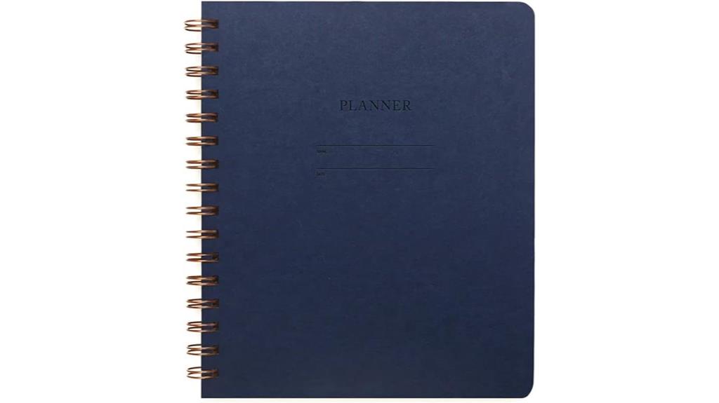 undated minimalist planner pages
