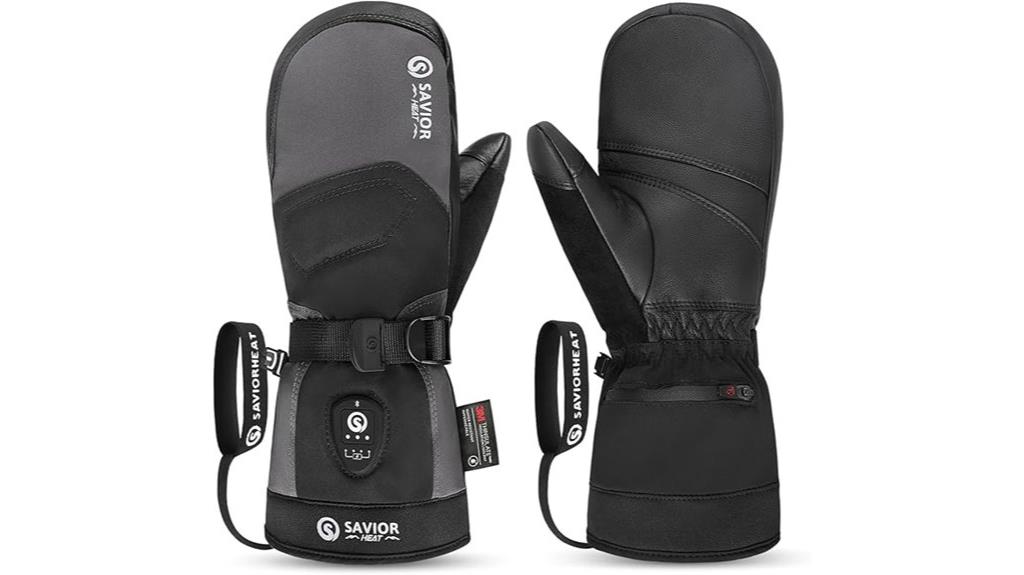 upgraded heated mittens women