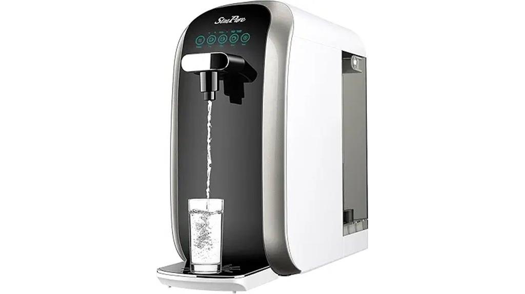 uv countertop water filter