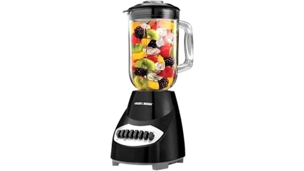 versatile 10 speed countertop blender