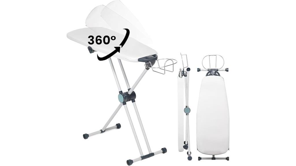 versatile 360 degree ironing board