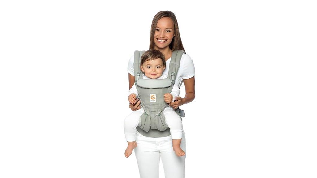 versatile all position baby carrier