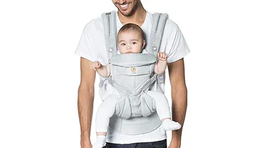versatile all position baby carrier
