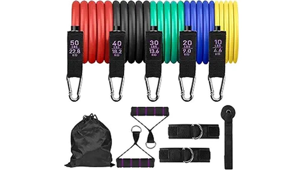 versatile exercise resistance bands