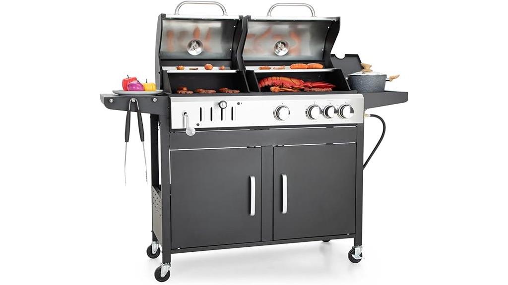 versatile grilling options available