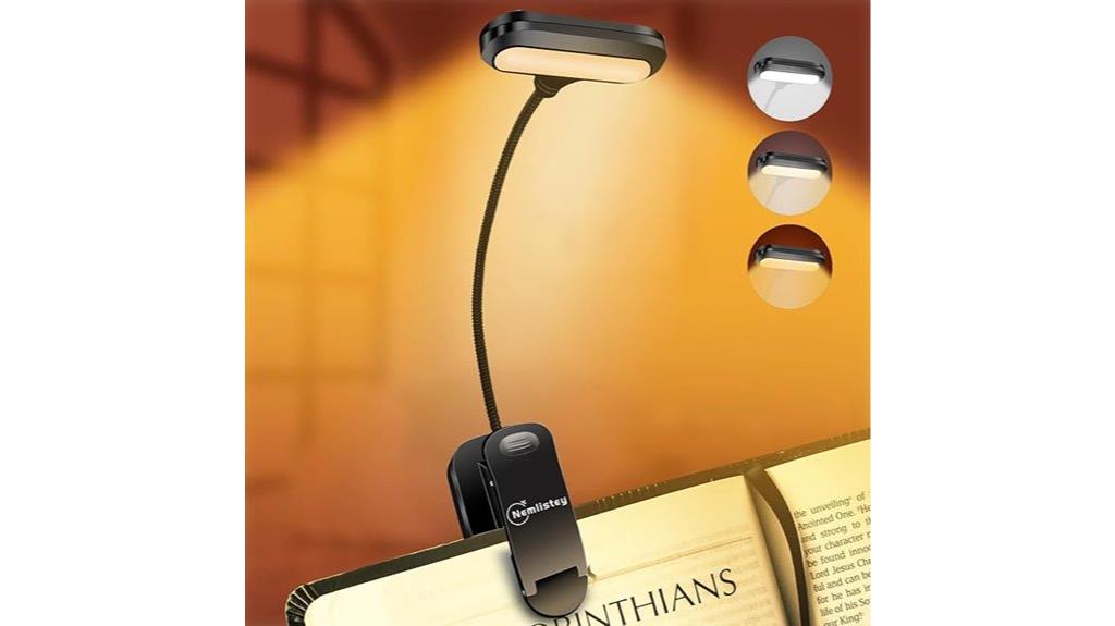 versatile rechargeable reading light
