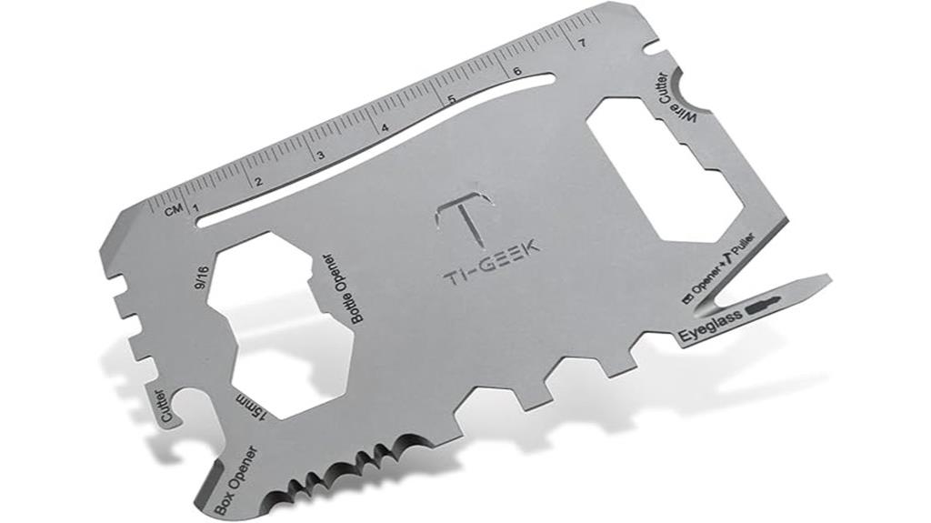 versatile titanium multi tool utility