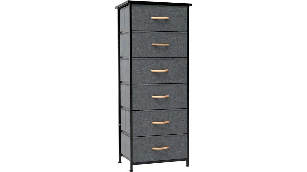 vertical dresser with drawers