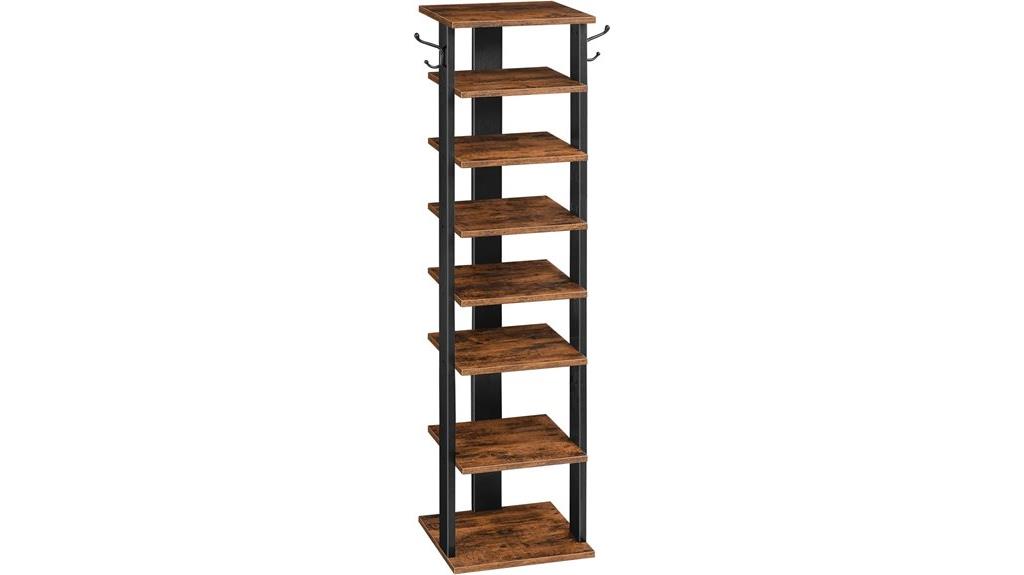 vertical shoe rack organizer
