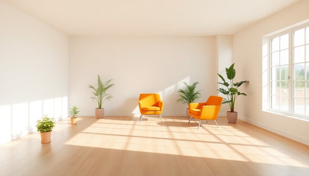 vibrant motivating interior design