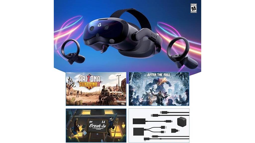vr headset with streaming