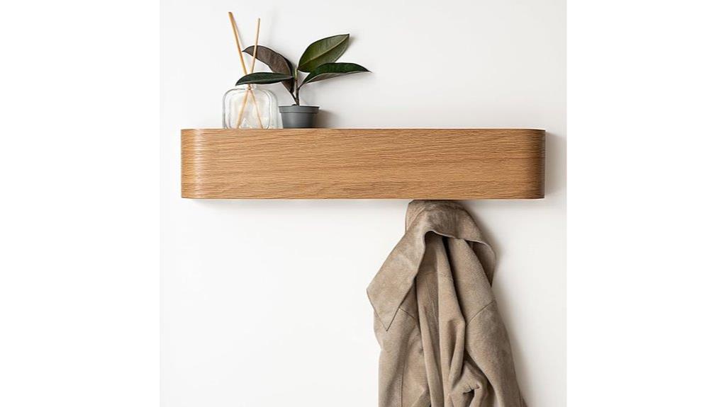 wall mounted coat rack