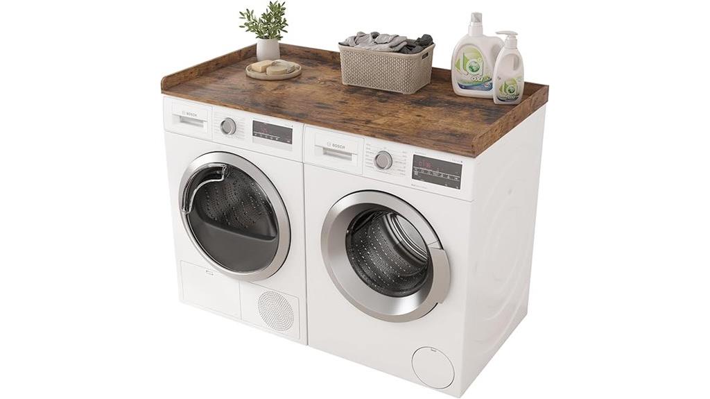 washer dryer countertop organizer