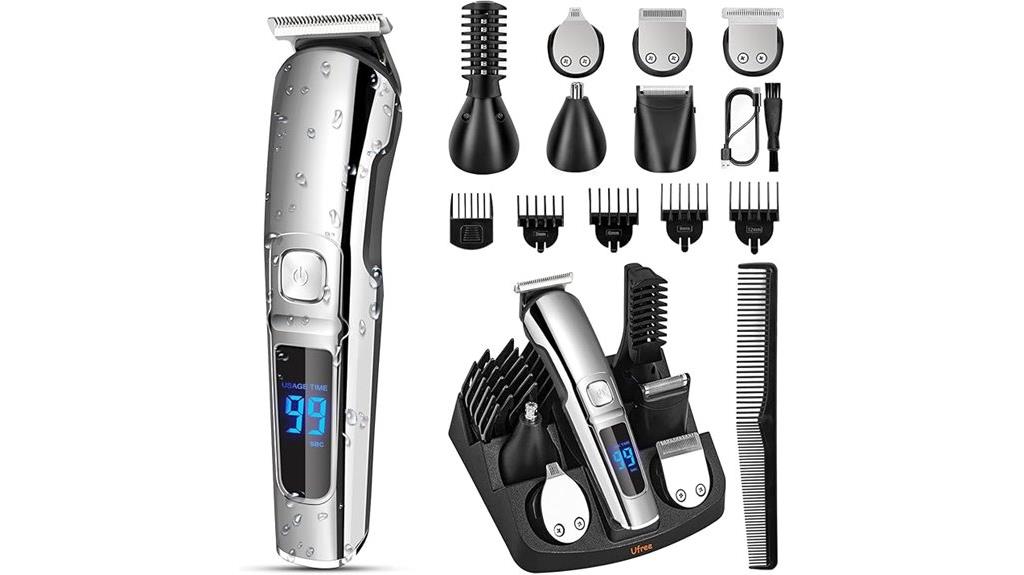 waterproof electric beard trimmer