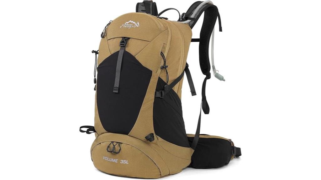 waterproof hiking backpack set